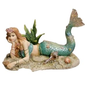 Syrens of Sea Mermaid Figurine Kylie SS614 Beach Coastal Decor Fantasy Vintage